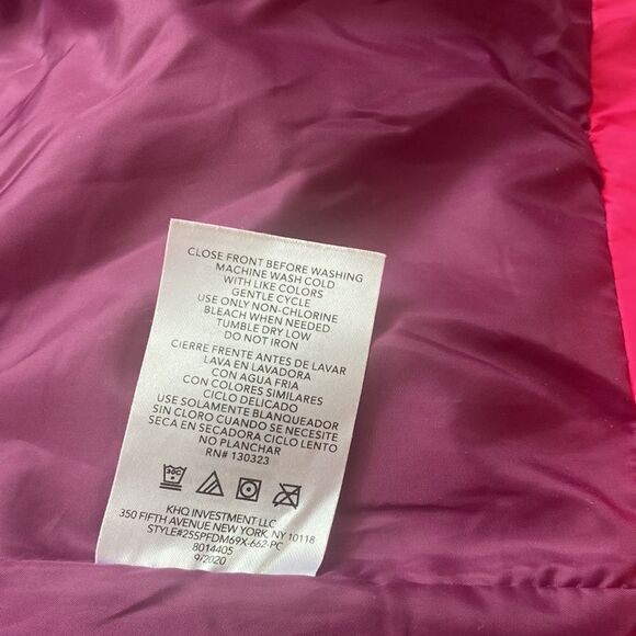 Spyder sz girls L, 14/16 or womens XS long quilted insulated winter jacket - Picture 9 of 10